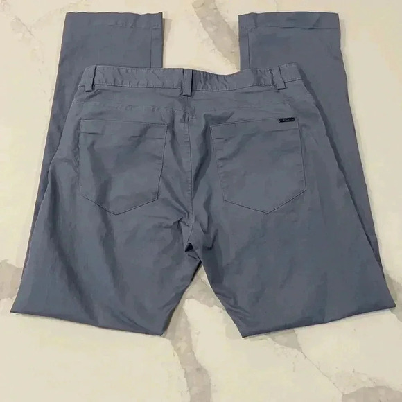 Calvin Klein Slim Fit Solid Light Blue Chino Pants Dress Men’s Size 32x32 - Picture 5 of 5